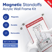 8.5" x 11" Magnetic Standoff Kit